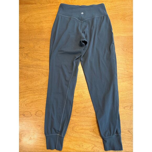 Lululemon Women's High Rise Full Length Pull-on Jogger Pants Gray Size 6 - Picture 5 of 8